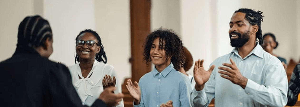 Catholic community gathering